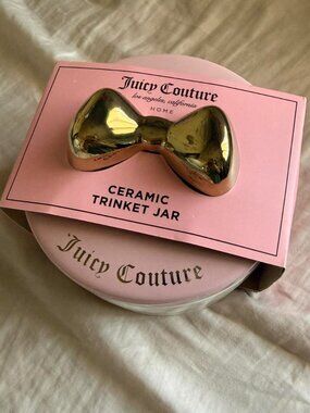 Juicy Couture Ceramic Trinket Tray